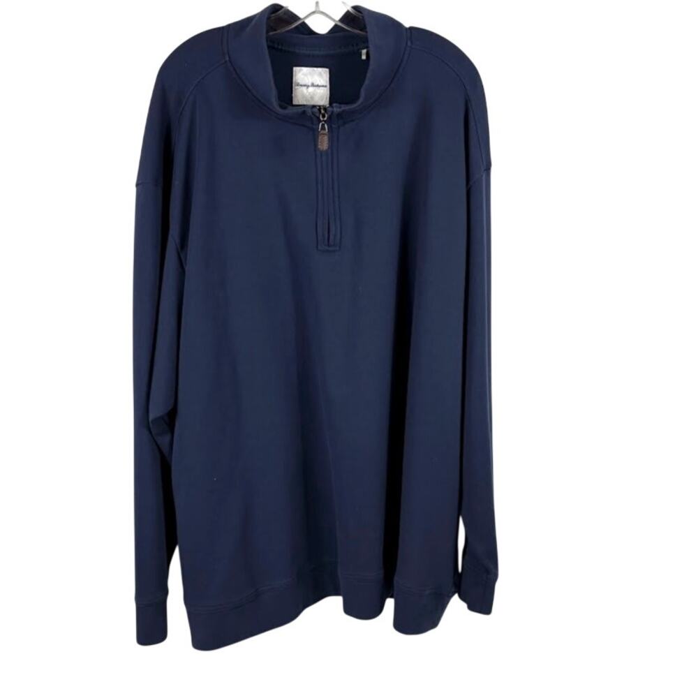 TOMMY BAHAMA 4XL 1/4 Zip Pullover Pima Cotton